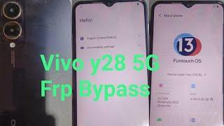 Vivo y28 5G frp bypass Vivo y28 frp bypass 2024