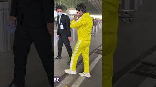 Dheeraj Dhoopar at airport