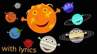 The Solar System Song with lyrics