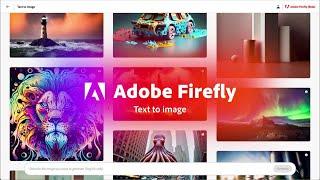 How to use Adobe Firefly to Generate AI Images using Text Prompts