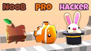 NOOB VS PRO VS HACKER - Draw Climber