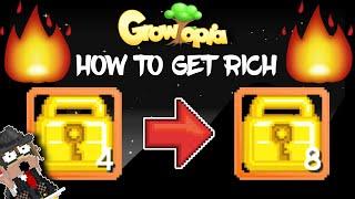 Growtopia HOW TO GET RICH WITH 4 WLS 2019 MASS #55