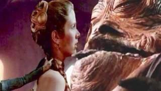 Extended cut Leia  slave embrace