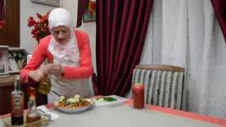 Omek Houria Salade de carottes à la Tunisienne . أمك حورية  سلطة جزر على الطريقة التونسية