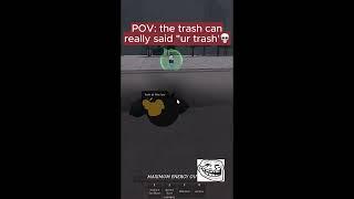 POV the trash can really said uno reverse card boi #thestrongestbattlegrounds