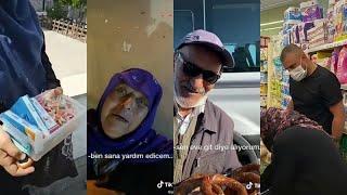 Sokakta Kalan Sokağa Atılan İnsanlara Yardım Eden İyi Yürekli İnsanlar