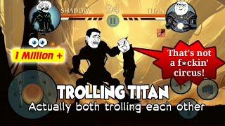 Trolling TITAN  CSK OFFICIAL  Shadow Fight 2