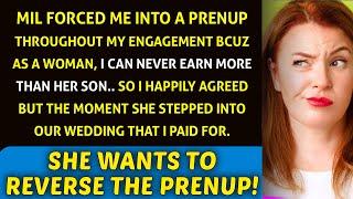 My MIL Pushed Me Into a Prenup During My Engagement Believing Women Could Never Earn More