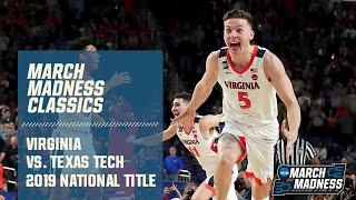 Virginia wins 2019 National Championship vs. Texas Tech FULL GAME