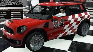 GTA 5 - DLC Vehicle Customization - Weeny Issi Rally Mini Countryman WRC