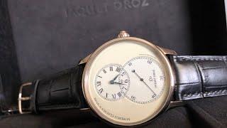 JAQUET DROZ Grande Seconde Ivory Enamel 18K Or Blanc Limited Edition  BS-WATCH.FR