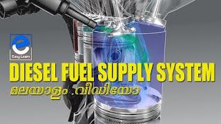 Diesel fuel supply system malayalaam I AMVI Pump operator malayalam psc class I automobile malayalam