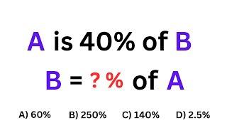 Solve percentage Quiz  50% failed this Test