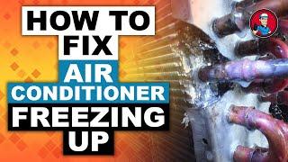 How to Fix Air Conditioner Freezing Up  HVAC Training 101
