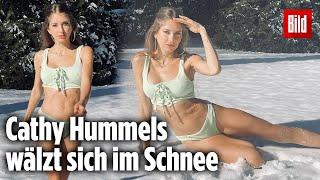 Halbnackt im Schnee Das steckt hinter dem Trend