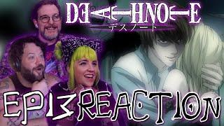 Shes got THE EYES  DEATH NOTE Ep.13 REACTION