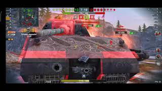 World of Tanks Blitz T110E3 Gameplay Burning Game Mode