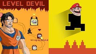 El Juego TROLL que Desafía mis ANTI-PILLERÍAS  - Level Devil NOT a TROLL Game - Zetassj