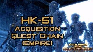 SWTOR Getting HK-51 Empire quest chain