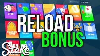 HOW TO CLAIM STAKE RELOAD BONUS 2021 FREE $7