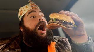 Burger King NEW Candied Bacon Whopper Review
