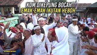 KDM KEMBALI DIKEPUNG BOCAH HINGGA EMAK-EMAK DI KARAWANG