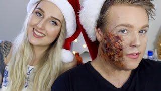 SFX Burn Makeup Tutorial - ALRIGHT HEYY Collab