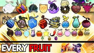 Noob to Pro Using *EVERY FRUIT* in Fruit Battlegrounds...Roblox