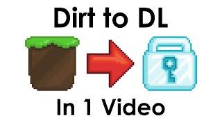 Dirt to DL in 1 Video  Growtopia