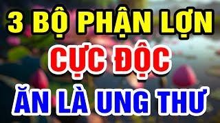 Cấm Ăn 3 BỘ PHẬN NÀY CỦA LỢN Kẻo Rước UNG THƯ THỌ NON  THHT