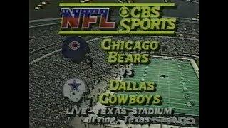 1985-11-17 Chicago Bears vs Dallas CowboysChicago destroys Dallas