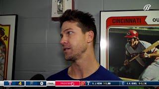 Jacob deGrom on the Texas Rangers 4-0 Win vs. the Royals