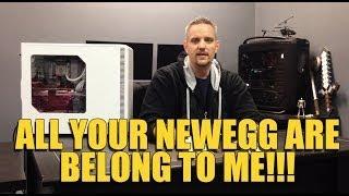 I broke in to the Newegg TV Studio