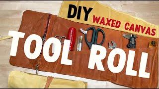 Make a Waxed Canvas Tool Roll With Pattern