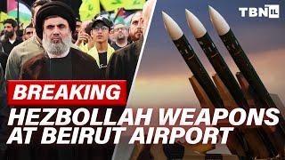 BREAKING Hezbollah Reportedly STORING WEAPONS At Beirut Airport IDF Wrapping Rafah Op  TBN Israel