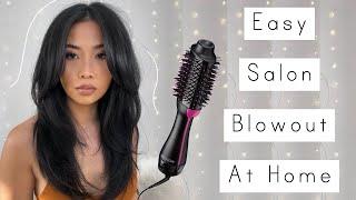 Easy Salon Blowout At Home  Revlon One Step Hair Dryer