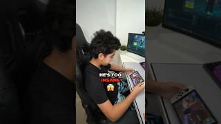 Surprising Kid With OLED SWITCH To Play Fortnite