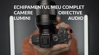 Echipamentul meu SONY pentru fotografii și video de nuntă și YouTube  Camere  Obiective  Audio