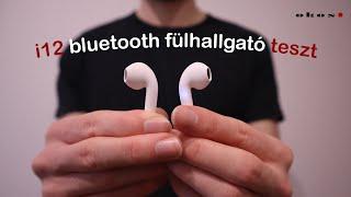 Legjobb vezeték nélküli füles 7000ft alatt - i12 bluetooth fülhallgató teszt - Nézz be webshopomba.