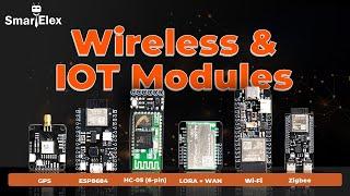 SmartElex Wireless & IoT Modules for Your Projects  Experience the ultimate wireless connectivity