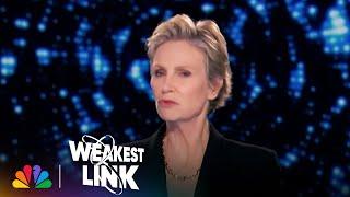 Host Jane Lynch Wants to Know Who Puts Their Pants on Two Legs at a Time?  Weakest Link  NBC