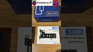 Raspberry Pi5 PCIe m.2 NVMe adaptors from Geekworm #raspberrypi5