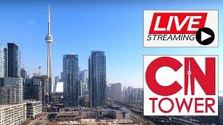 Live Stream Toronto CN Tower & Gardiner Highway Spadina Exit watch - Experience the City