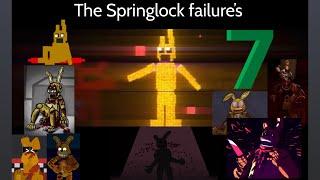 Every Springlock Failure Part 7 Fnaf compilation