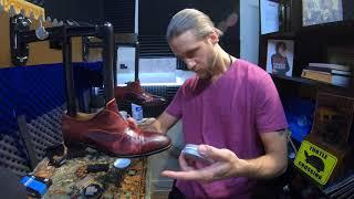 ASMR  What Happens When You Get Saddle Soap on Suede?  Worlds Finest ASMR Shoe Shine