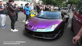 This guy didnt know what color to pick for his Lambo so he got all of them 