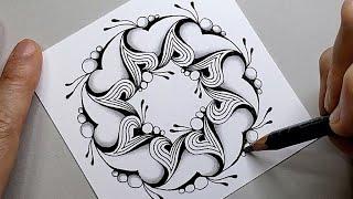Drawing Zentangle – PUSSLE