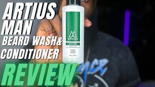 Artius Man Beard Wash and Conditioner Review. Best Beard Products For Black Men 2023