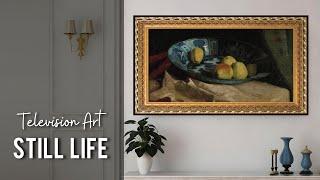 Still Life Vintage Art  Turn your TV into Artwork  TV Art Slideshow  Dark and Moody Framed Art TV