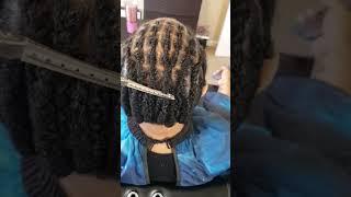 Why Sit for Hours for Single Braids?? Try Crochet Braids #nightowls  #shortsviral